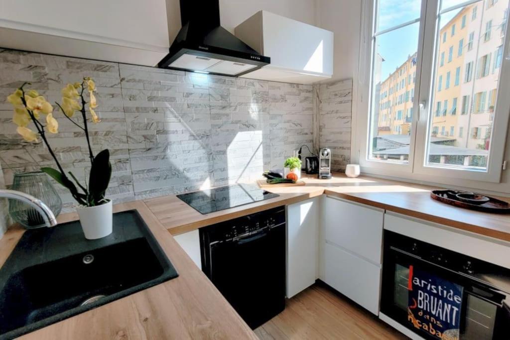 Ze Perfect Place - Confortable Appartement 2 Chb - Asc - Port - Garibaldi Niza Exterior foto